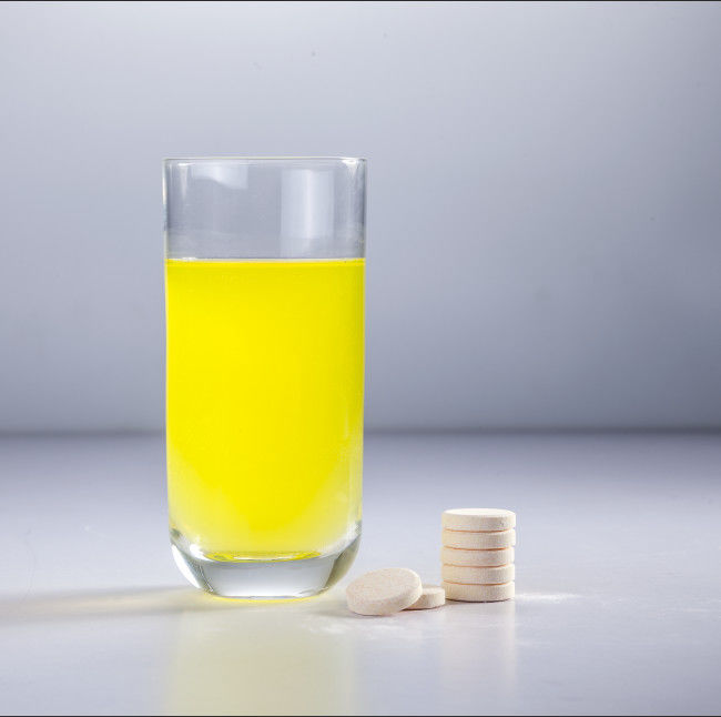 Dosierungs-Orangen-Aroma der hochfestes Vitamin- Cschäumendes Tablet-480mg